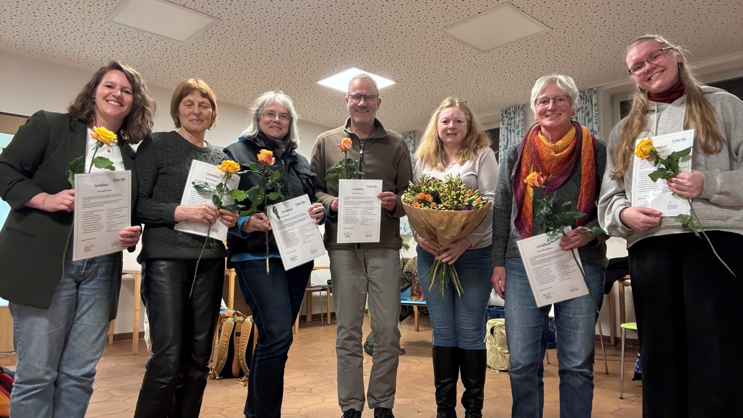 EhrenamtlerInnen von ambulanten Hospizdienst
